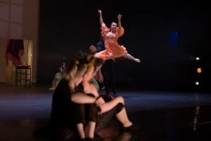 Lina som prinsessen i Forskeprinsen 2018