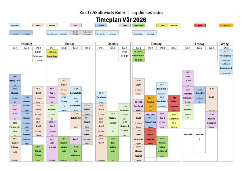 2025 22.11. Timeplan V 25 9
